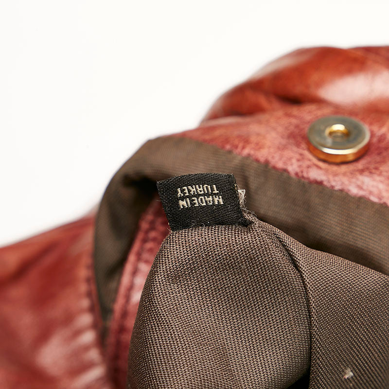 Leather Hobo Bag