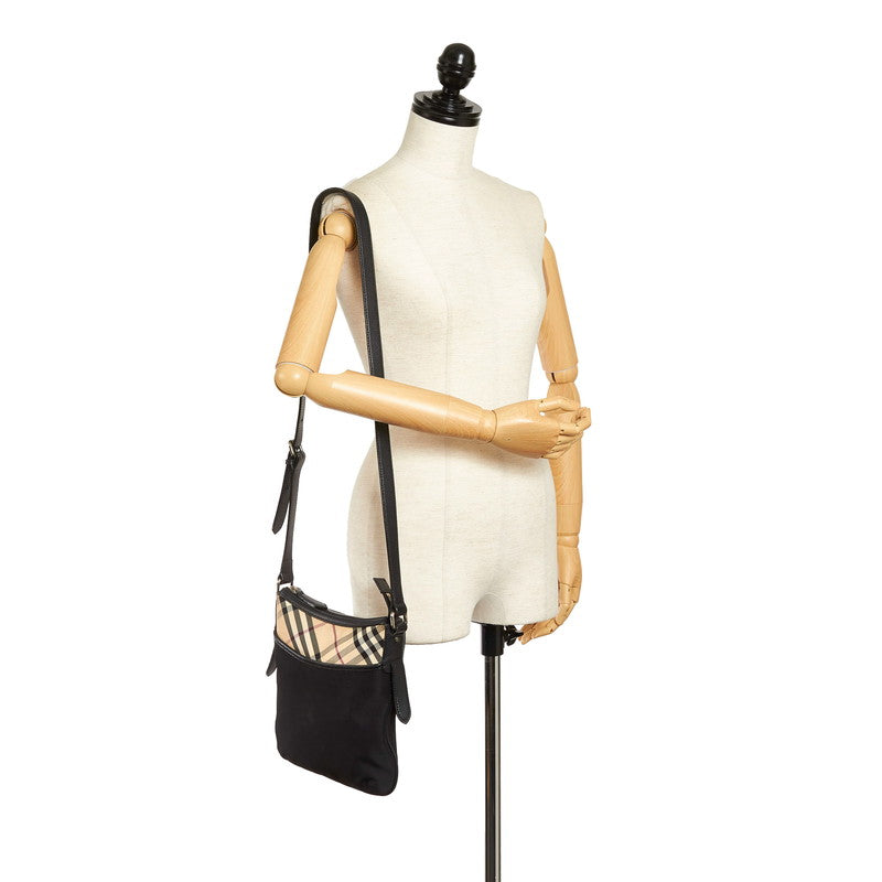 Nova Check Nylon Crossbody Bag