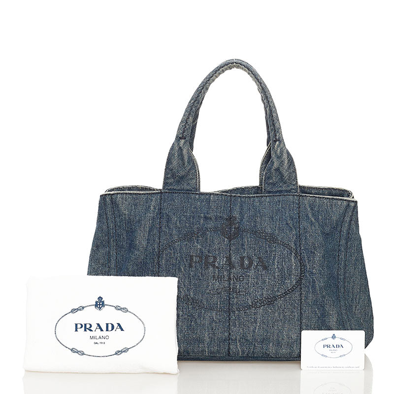 Canapa Denim Handbag B1877B