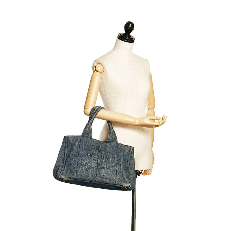 Canapa Denim Handbag B1877B