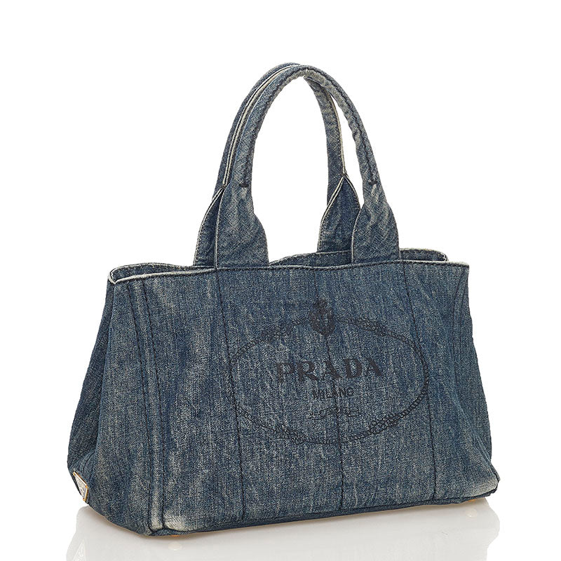 Canapa Denim Handbag B1877B