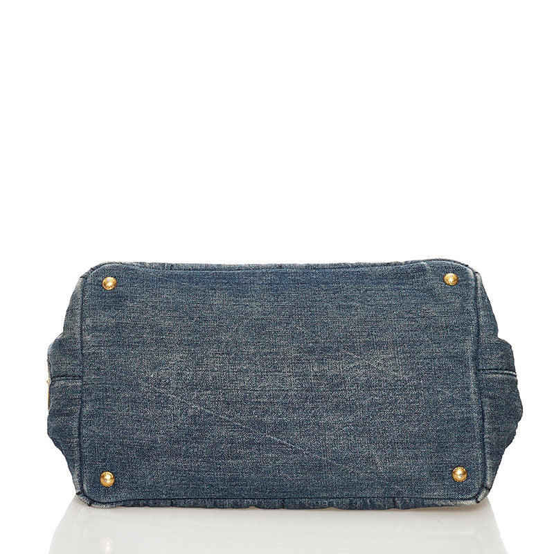 Canapa Denim Handbag B1877B