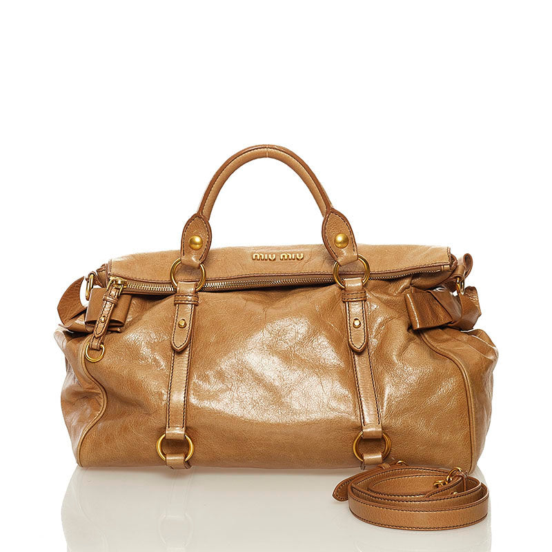 Vitello Lux Bow Handbag RT0365