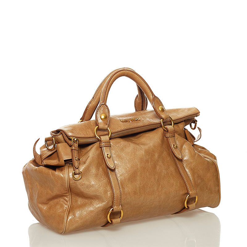 Vitello Lux Bow Handbag RT0365