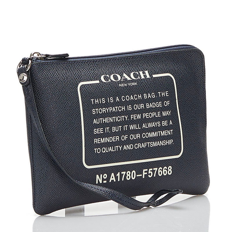 Leather Wrislet Pouch F57668