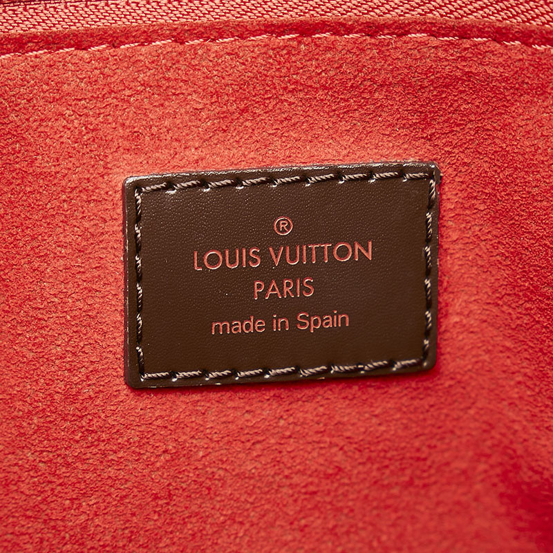 Louis Vuitton Damier Ebene Canvas Reggia Bag