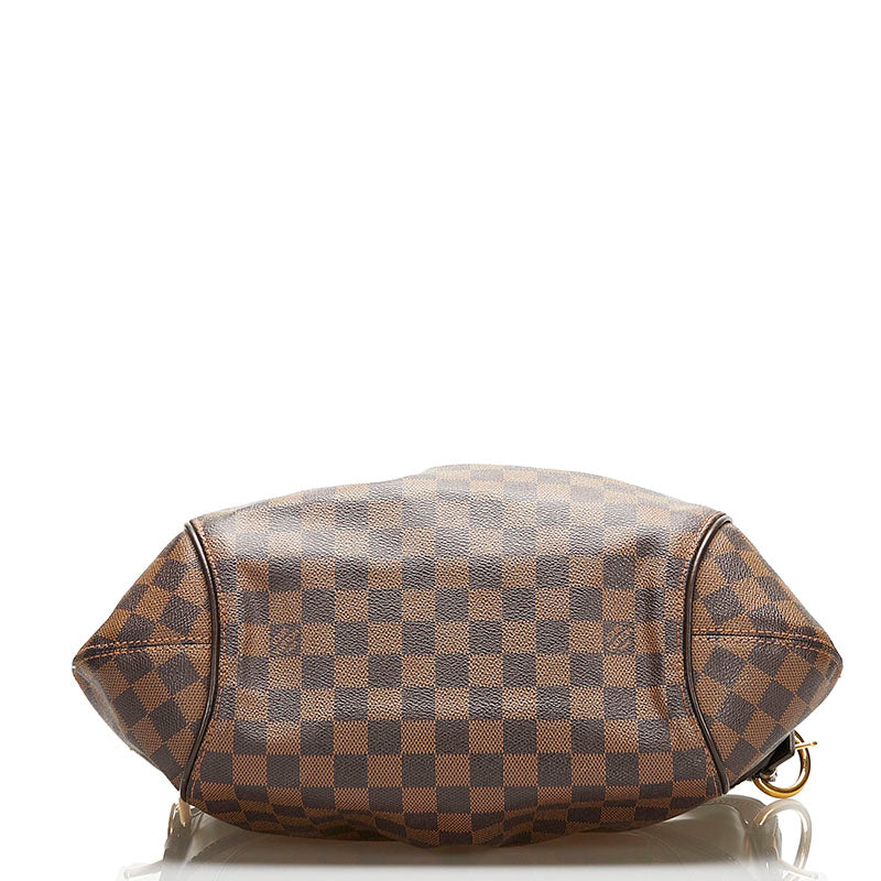 Louis Vuitton Sistina MM Women's Shoulder Bag N41541 Damier Ebene (Brown)