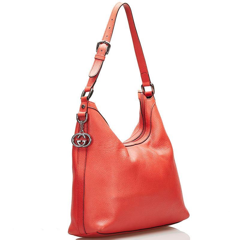 Leather Hobo Bag 339553