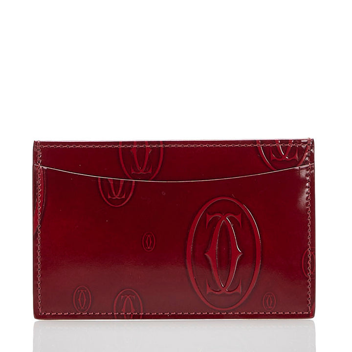 Must De Cartier Leather Card Holder