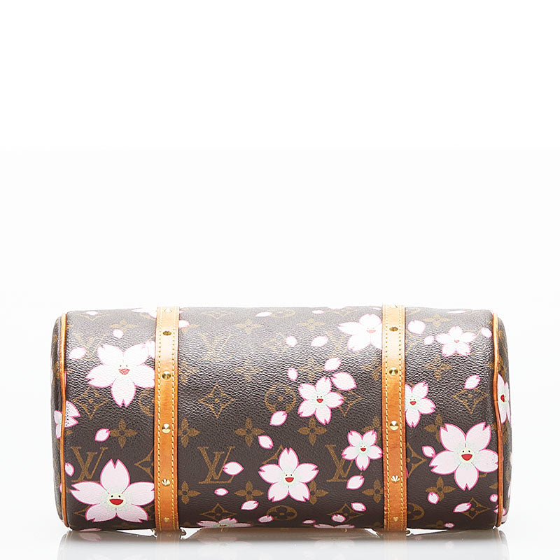 Louis Vuitton Monogram Cherry Blossom Papillon 30 M92009 Brown