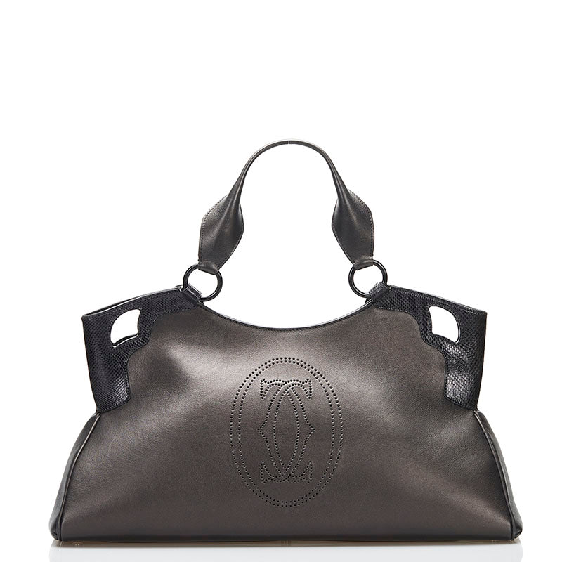Marcello De Cartier Leather Handbag