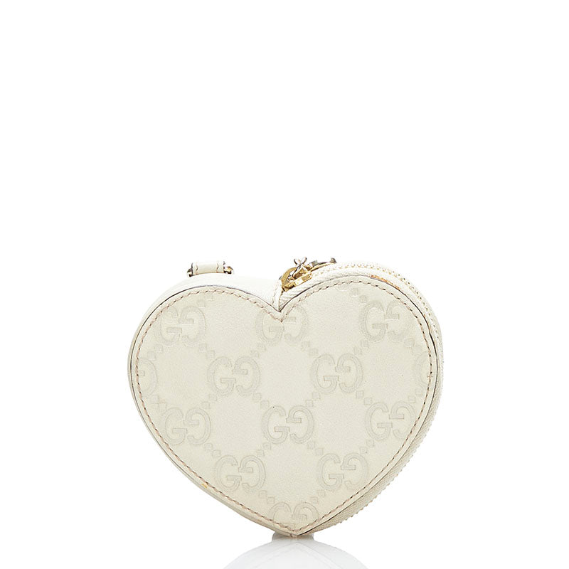 Guccissima Heart Coin Purse 152615