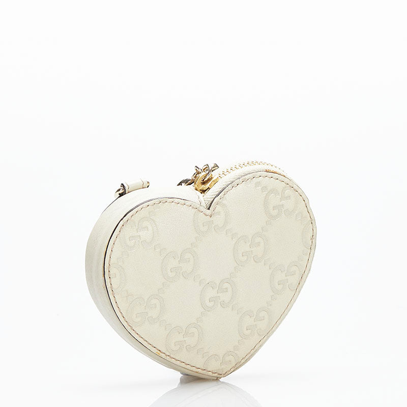 Guccissima Heart Coin Purse 152615