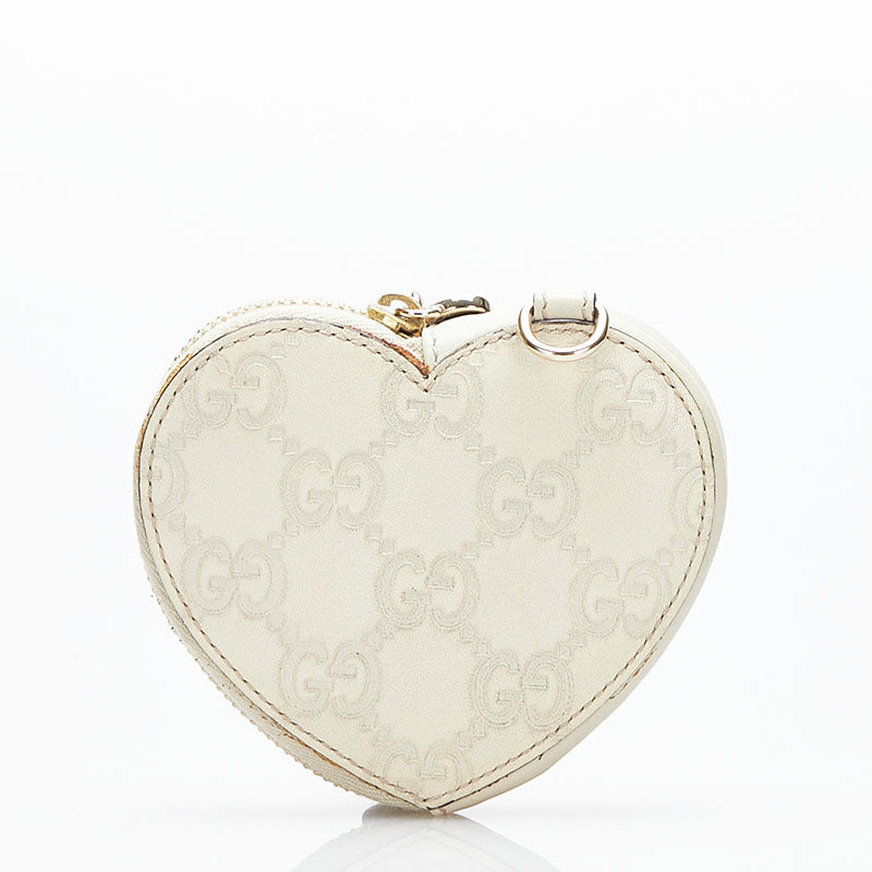 Guccissima Heart Coin Purse 152615