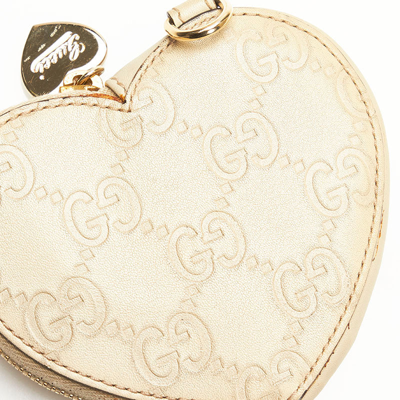 Guccissima Heart Coin Purse 152615