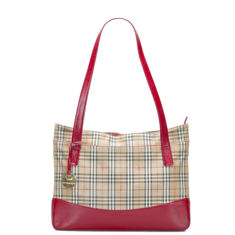 Haymarket Check Canvas Tote Bag