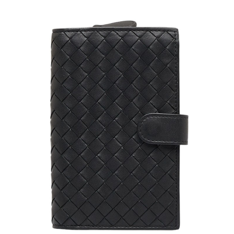 Intrecciato Leather Bifold Wallet