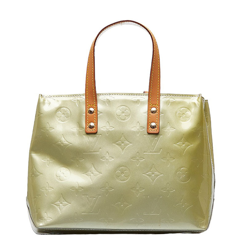Shop for Louis Vuitton Beige Vernis Leather Reade PM Bag - Shipped