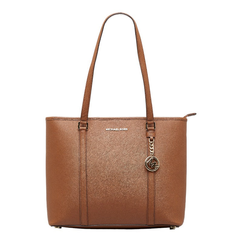 Leather Sady Carryall Tote Bag