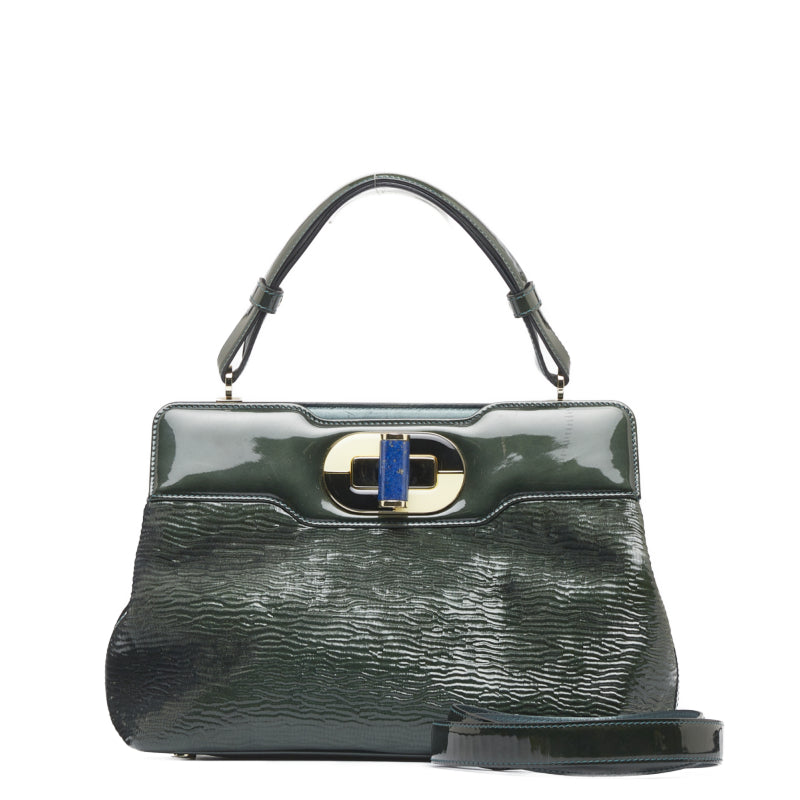 Patent Leather Isabella Rossellini Bag
