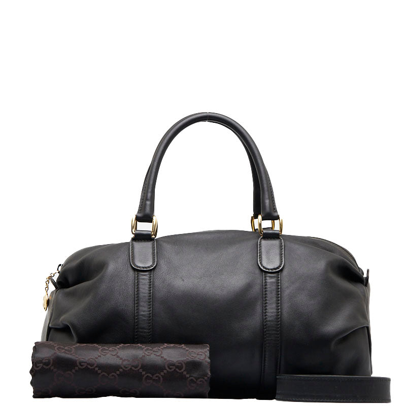 Leather Boston Bag