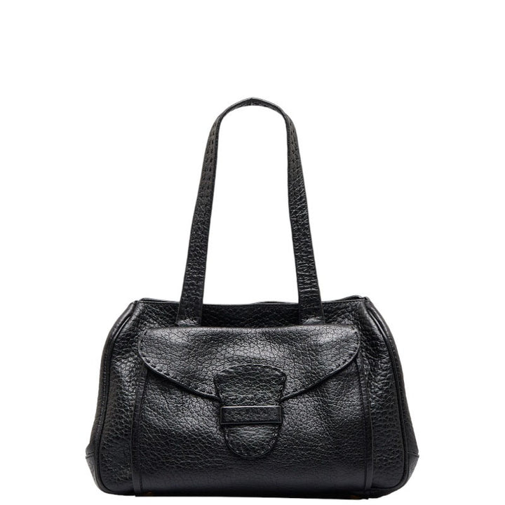 Leather Front Pocket Handbag BR4825