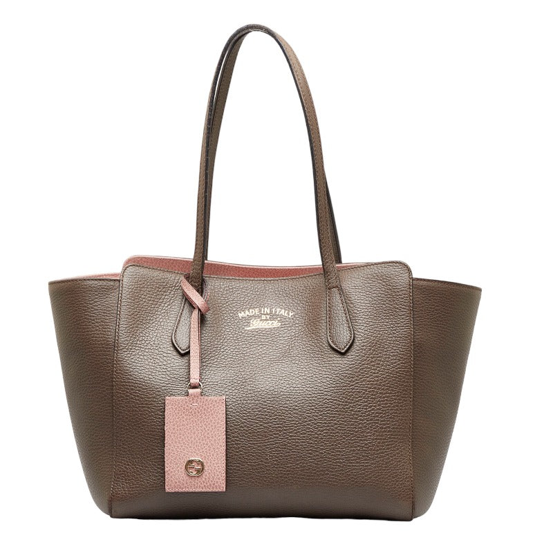 Swing Leather Tote Bag 354408