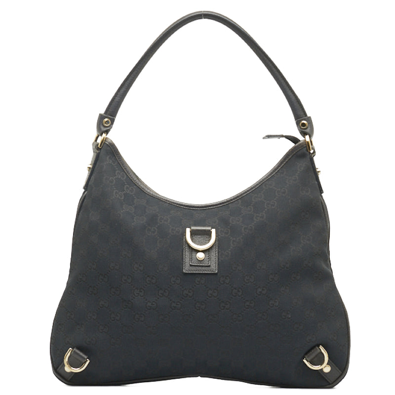 GG Canvas Abbey D Ring Hobo Bag 130737 – LuxUness