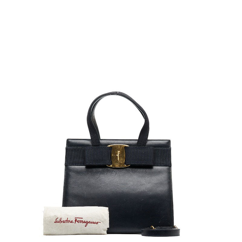 Leather Vara Bow Handbag BA-21 4176