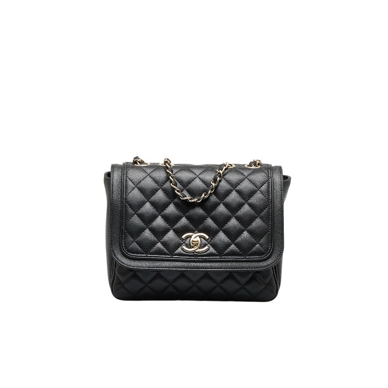 CC Quilted Leather Lovely Day Flap Bag