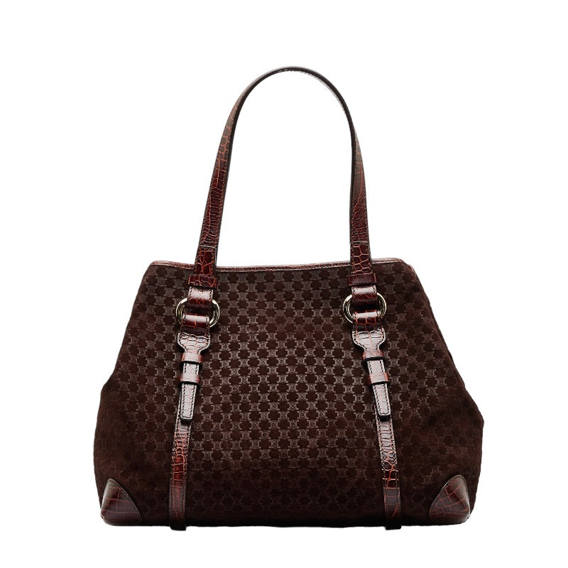 Macadam Suede & Leather Handbag