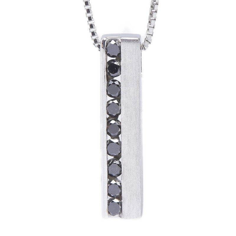 K18WG White Gold 0.40ct Diamond Necklace for Women (Pre-Owned)
