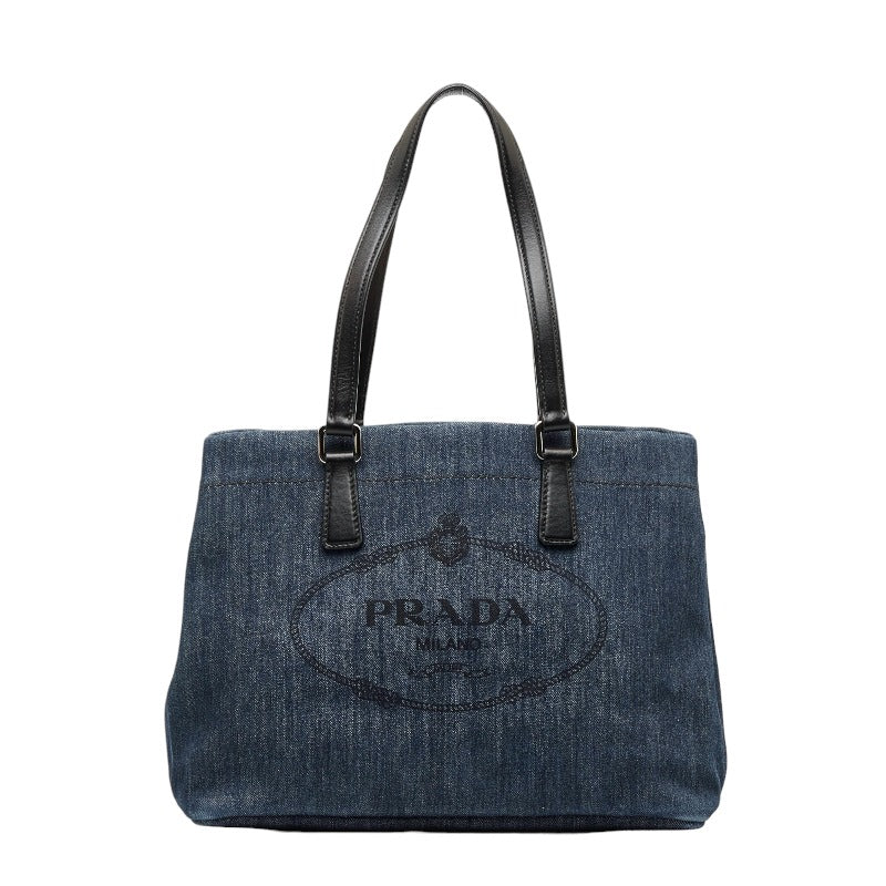 Denim Logo Tote Bag  1BG356