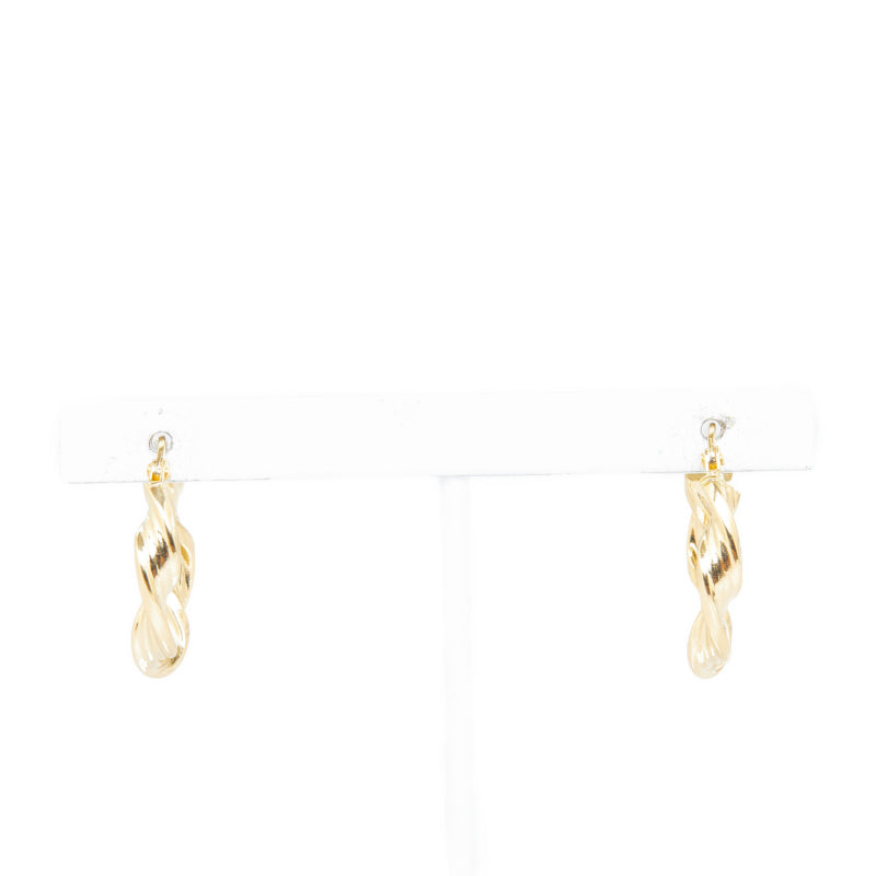 18k Gold Hoop Earrings