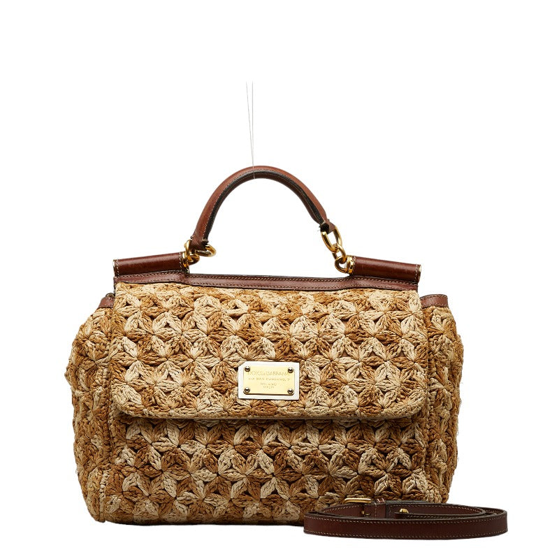 Dolce Gabbana Sicily Crochet bag