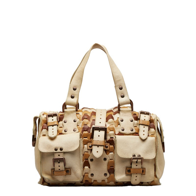 Leather Roxanne Belt Handbag
