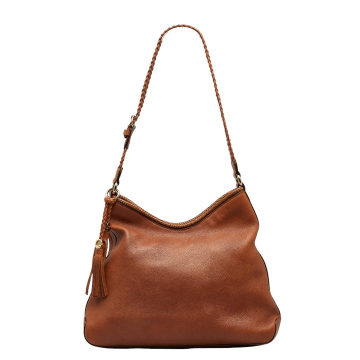 Leather Marrakech Hobo Bag 257026