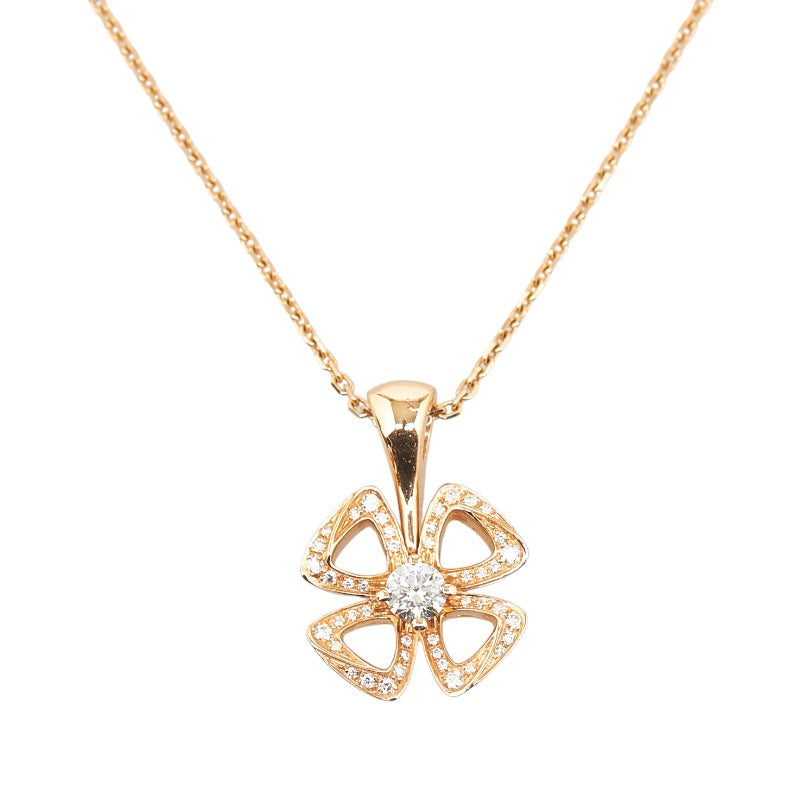 18k Gold Diamond Fiorever Necklace 358156