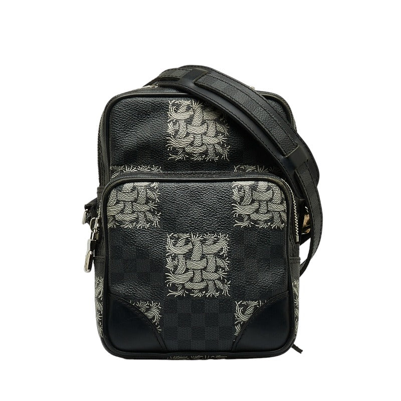 Louis Vuitton Damier Graphite Christopher Nemeth Amazon Canvas Crossbody Bag N48239 in Good condition