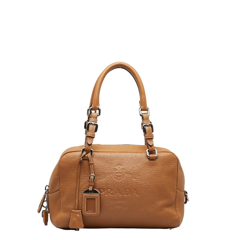 Leather Bowler Bag