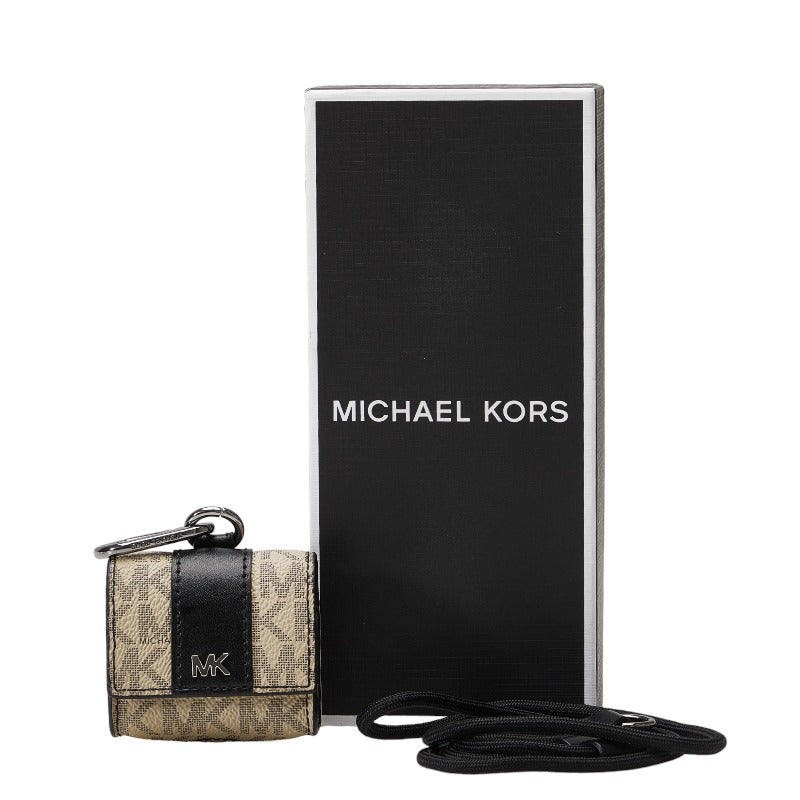 Michael Kors MK Signature Canvas AirPods Case Canvas Other 36F2LGFL0B in Good condition