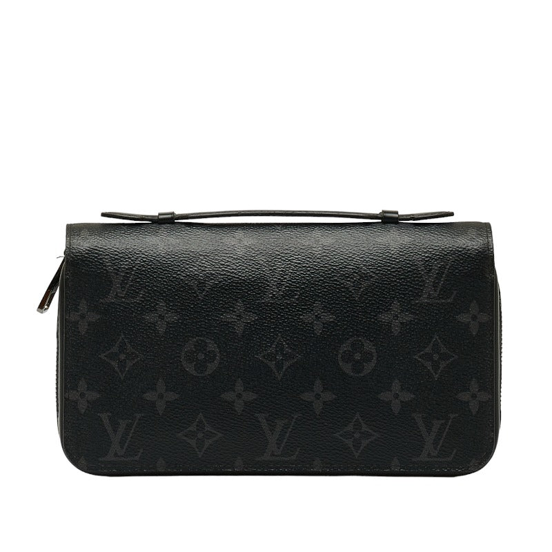 Louis Vuitton Monogram Eclipse Zippy XL Wallet  Canvas Long Wallet M61698 in Good condition