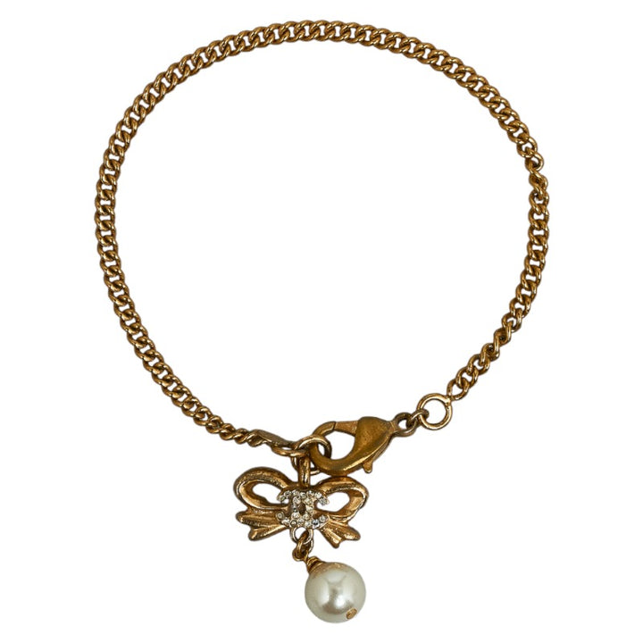 Ribbon Pearl Bracelet