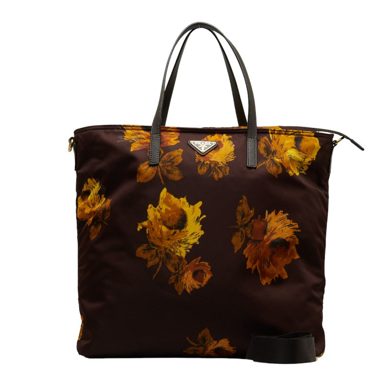 Tessuto Stampato Sunflower Tote Bag