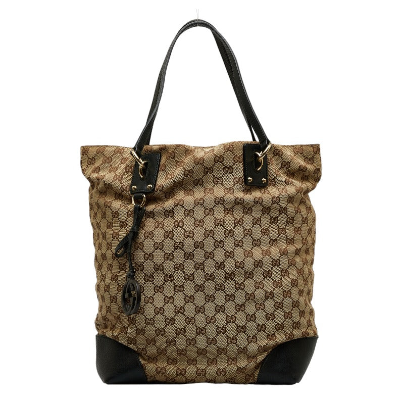 GG Canvas Large Charm Tote 247236