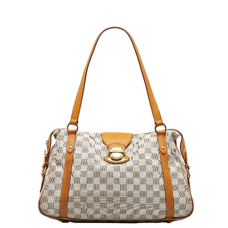 Louis Vuitton Damier Azur Stresa PM  Canvas Handbag N42220 in Good condition