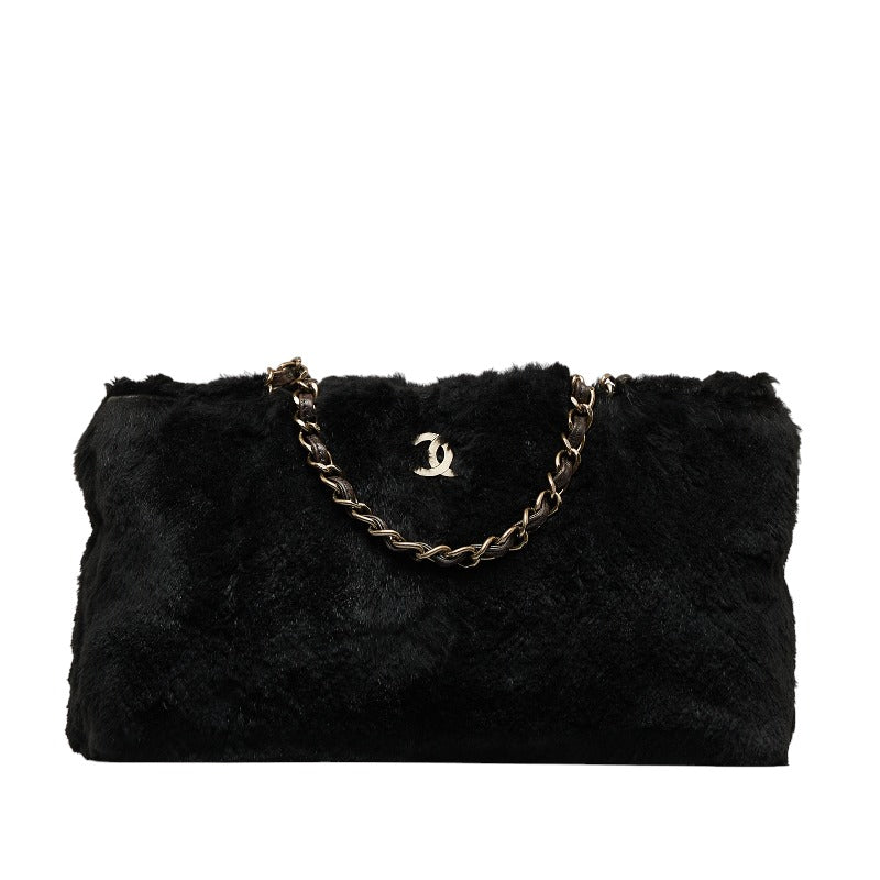 Chanel CC Chain Shoulder Bag Leather Shoulder Bag in Good condition