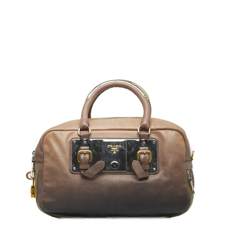 Ombre Leather Handbag