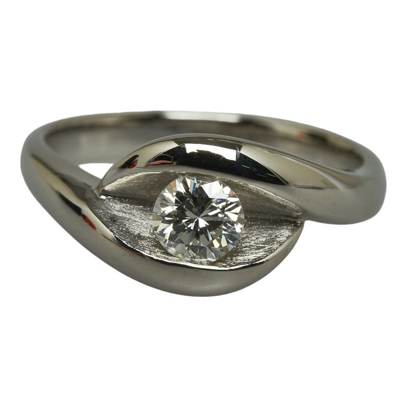 Ladies' Pt900 Platinum Ring with 0.33ct Diamond, Size 9 (Pre-Owned)
