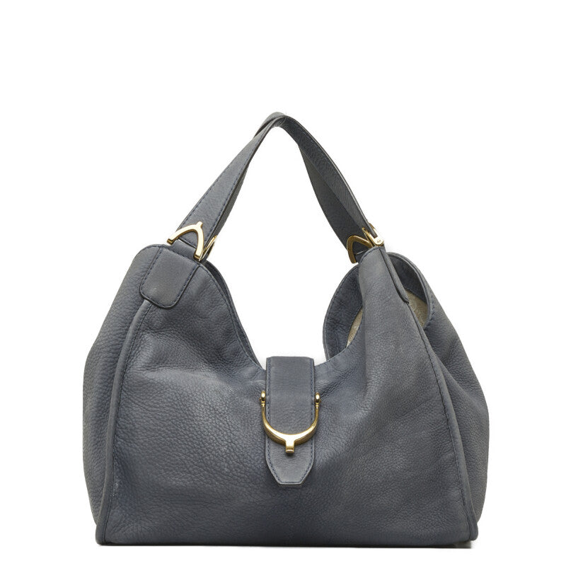 Leather Stirrup Handbag 296856